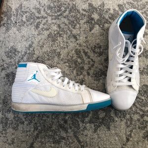 Nike Jordan white high tops